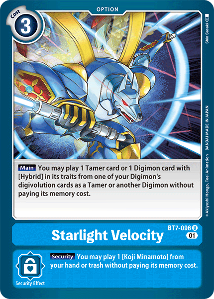 Image of Starlight Velocity [BT7-096] [Next Adventure]