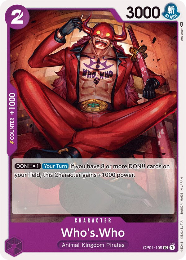 Image of Who's.Who [Romance Dawn]