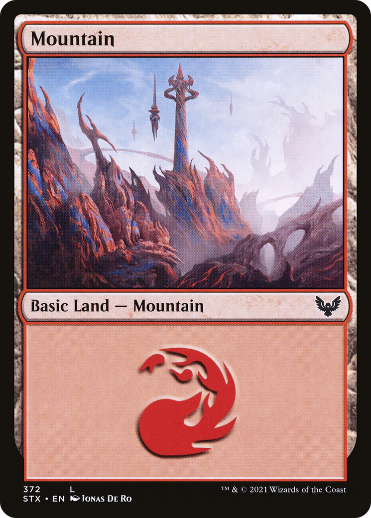 Image of Mountain (372) [Strixhaven: School of Mages]