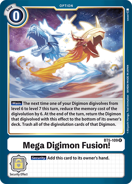 Image of Mega Digimon Fusion! [BT5-109] [Battle of Omni]
