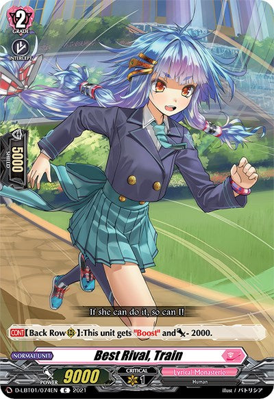 Image of Best Rival, Train (D-LBT01/074EN) [Lyrical Melody]