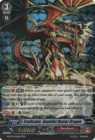 Image of Eradicator, Gauntlet Buster Dragon (G-RC01/006EN) [Revival Collection]