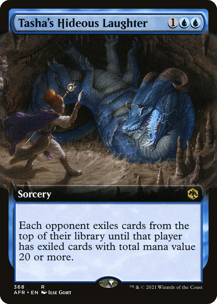 Image of Tasha's Hideous Laughter (Extended Art) [Dungeons & Dragons: Adventures in the Forgotten Realms]