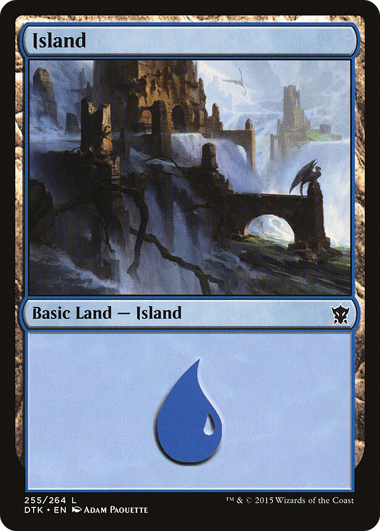 Image of Island (255) [Dragons of Tarkir]