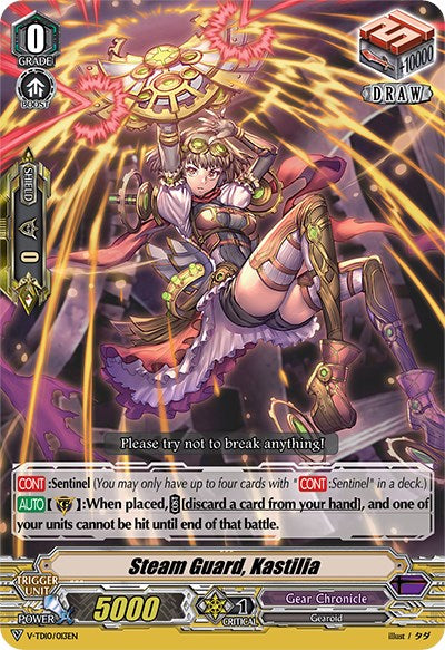 Image of Steam Guard, Kastilia (V-TD10/013EN) [Chronojet]