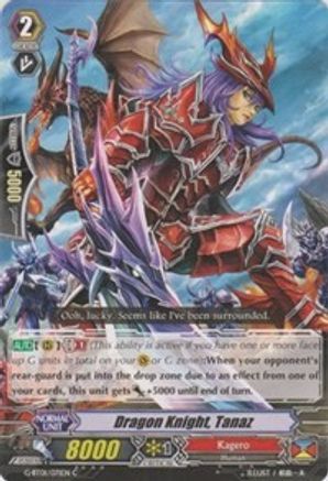 Dragon Knight, Tanaz (GENERATION STRIDE)