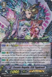 Image of Cosmic Regalia, CEO Yggdrasil (EB12/001EN) [Waltz of the Goddess]