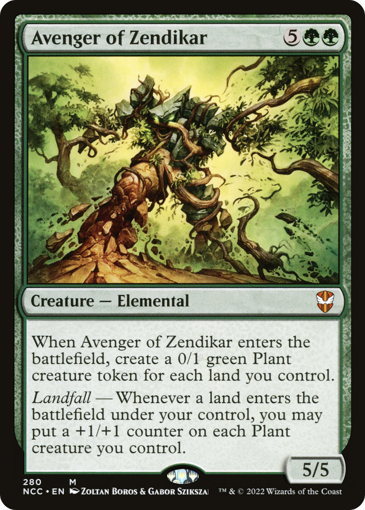 Image of Avenger of Zendikar [Streets of New Capenna Commander]