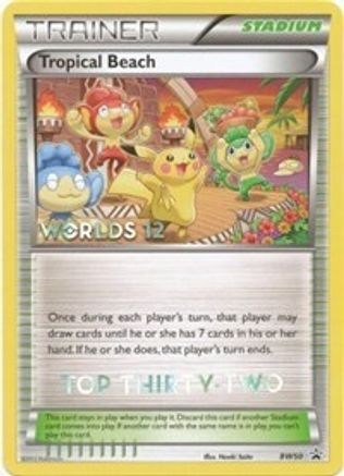 Image of Tropical Beach (BW50) (Top 32) [Black & White: Black Star Promos]