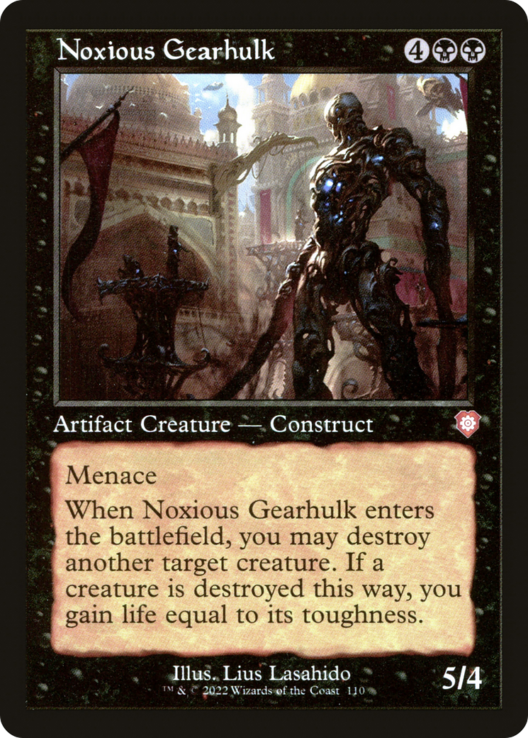 Image of Noxious Gearhulk (Retro) [The Brothers' War Commander]