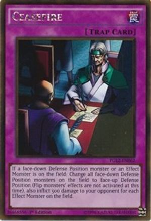 Image of Ceasefire [PGL2-EN062] Gold Rare