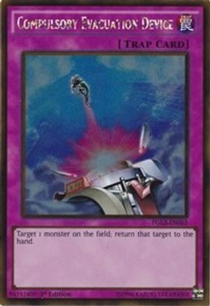 Image of Compulsory Evacuation Device [PGL2-EN065] Gold Rare