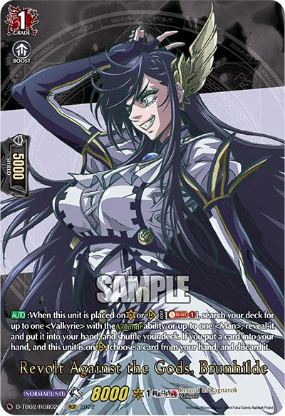 Image of Revolt Against the Gods, Brunhilde (D-TB02/RGR02EN) [Record of Ragnarok]