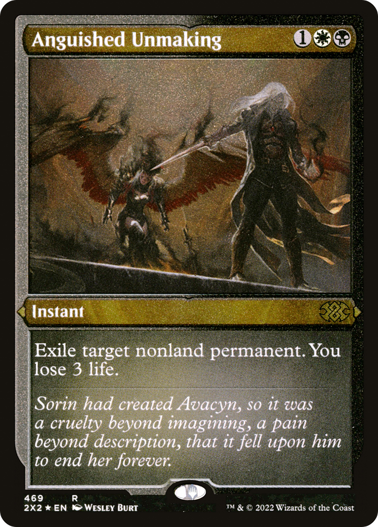 Image of Anguished Unmaking (Foil Etched) [Double Masters 2022]