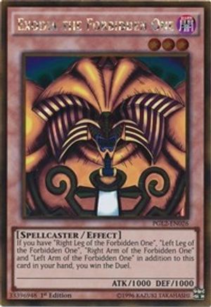Image of Exodia the Forbidden One [PGL2-EN026] Gold Rare