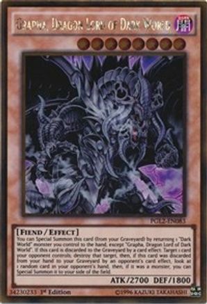 Image of Grapha, Dragon Lord of Dark World [PGL2-EN083] Gold Rare