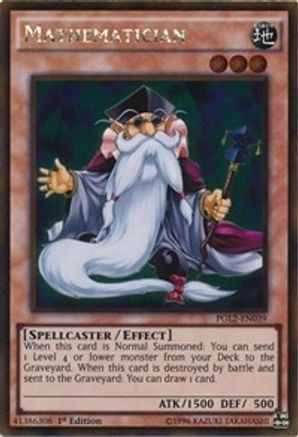 Image of Mathematician [PGL2-EN039] Gold Rare