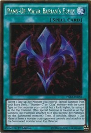 Image of Rank-Up-Magic Barian's Force [PGL2-EN058] Gold Rare