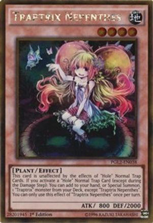 Traptrix Nepenthes [PGL2-EN038] Gold Rare