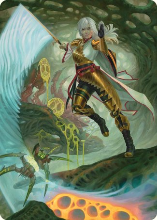 Image of The Eternal Wanderer Art Card [Phyrexia: All Will Be One Art Series]