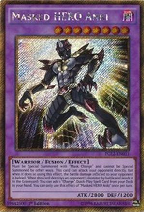 Image of Masked HERO Anki [PGL2-EN011] Gold Secret Rare