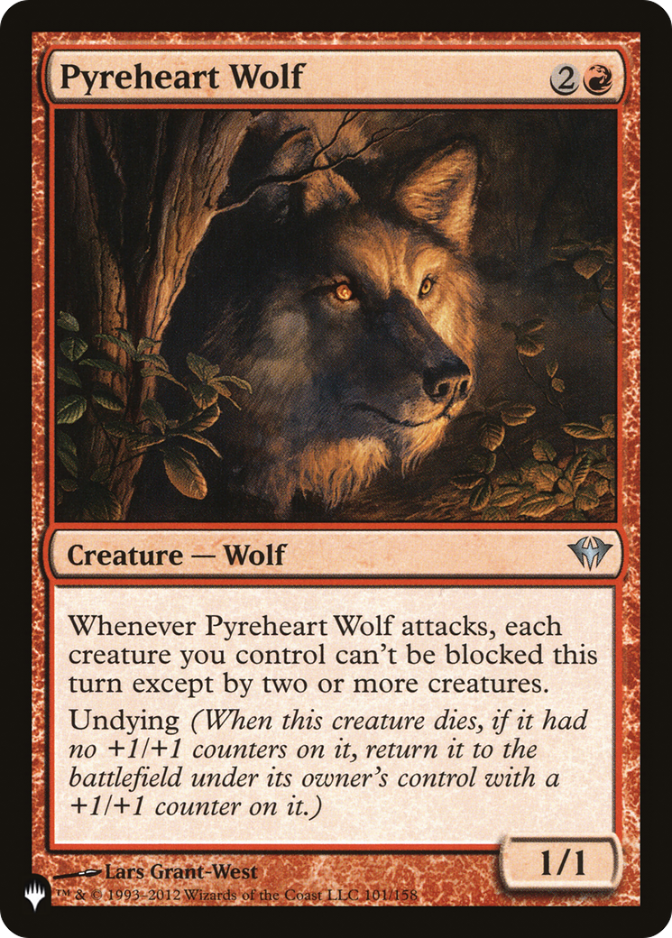 Image of Pyreheart Wolf [The List]