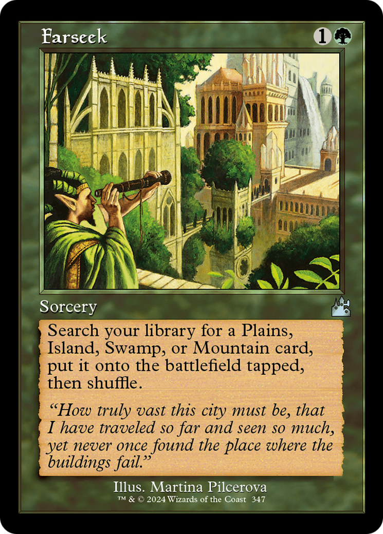 Image of Farseek (Retro Frame) [Ravnica Remastered]