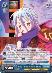 Image of Rebirthed World, Shiro (NGL/S58-E086S SR) [No Game No Life]
