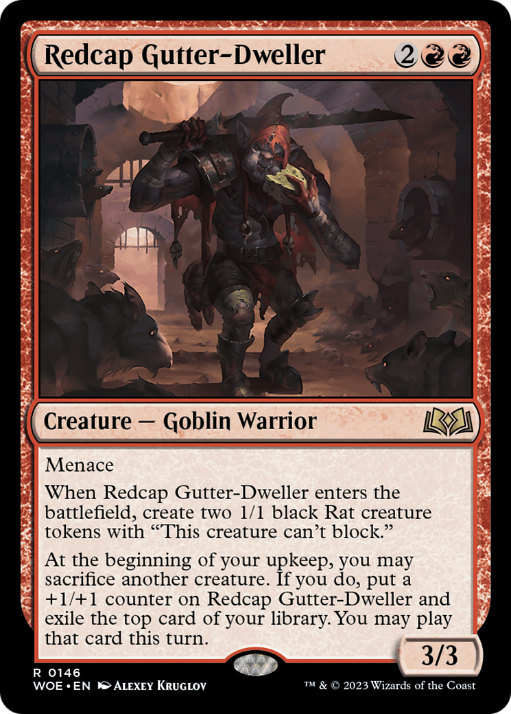 Image of Redcap Gutter-Dweller [Wilds of Eldraine]