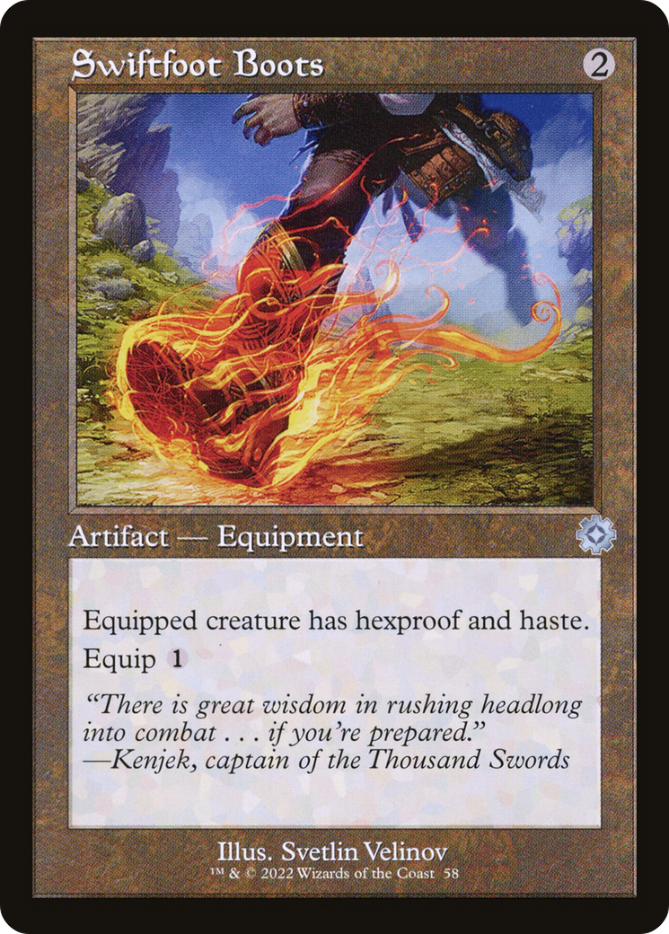 Image of Swiftfoot Boots (Retro) [The Brothers' War Retro Artifacts]