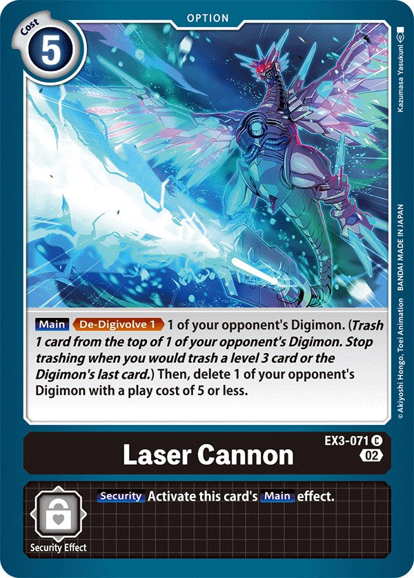Image of Laser Cannon [EX3-071] [Draconic Roar]