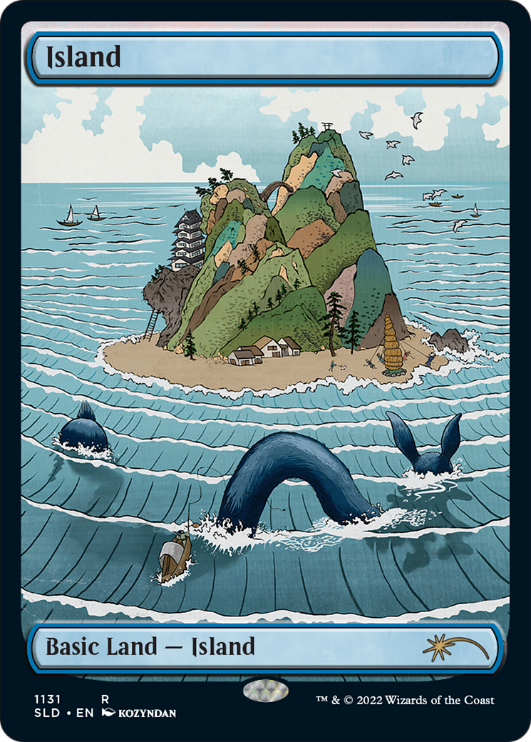 Image of Island (1131) (Full-Art) [Secret Lair Drop Series]