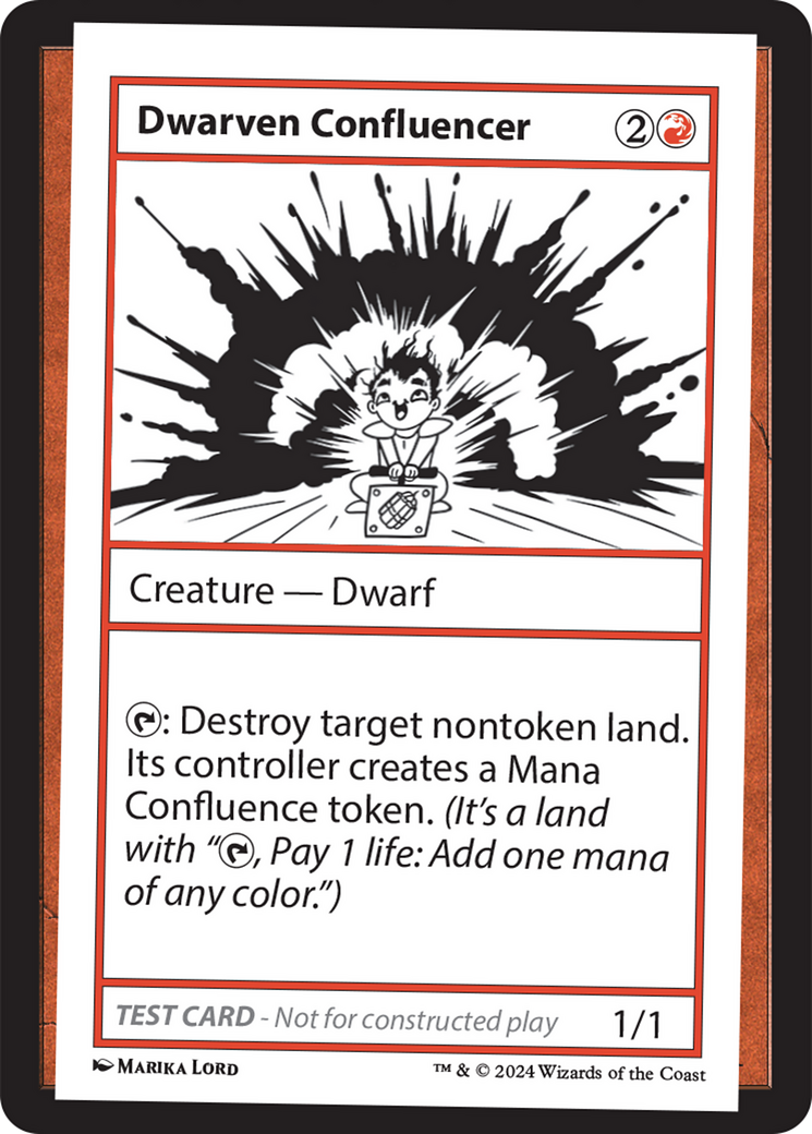 Image of Dwarven Confluencer [Mystery Booster 2 Playtest Cards]