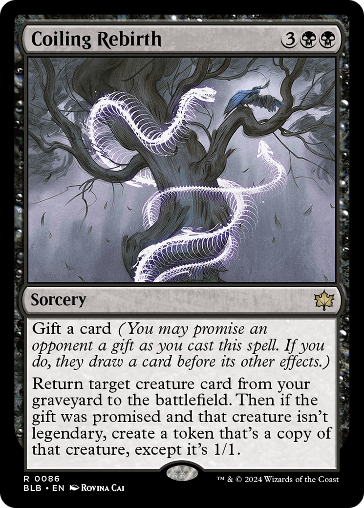 Image of Coiling Rebirth [Bloomburrow]