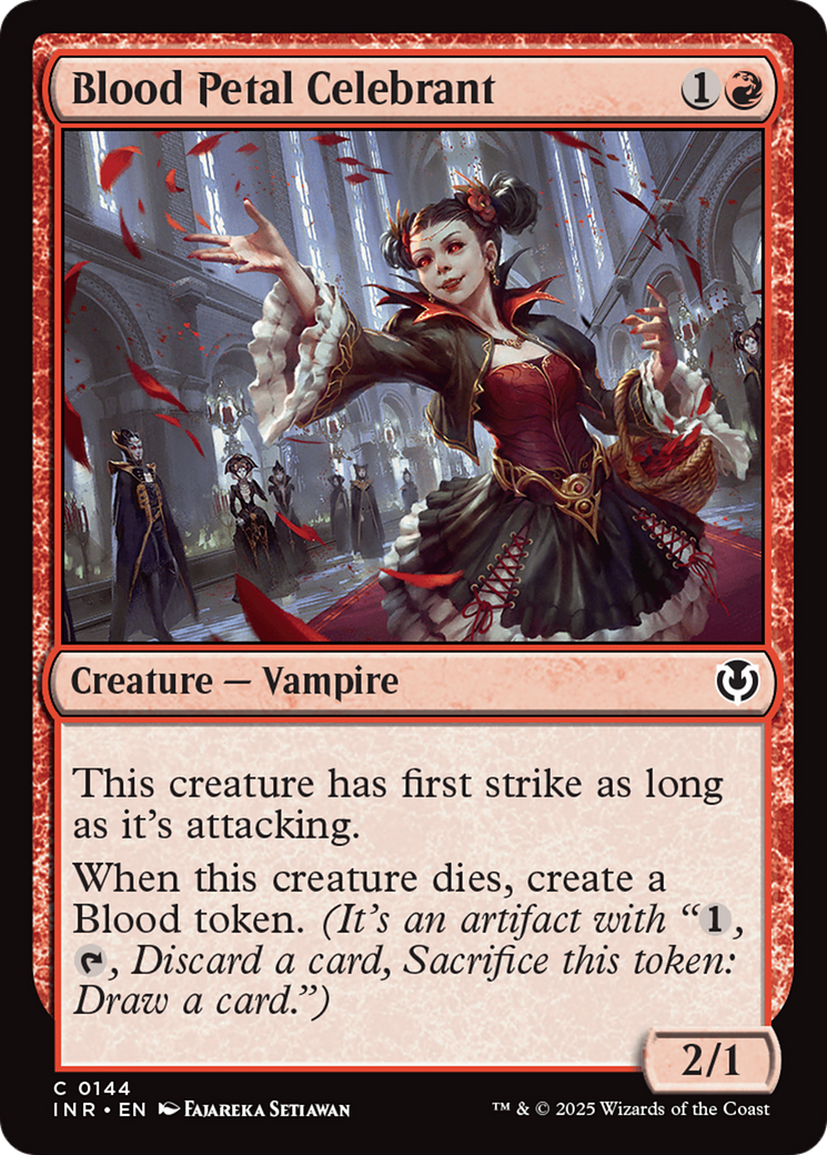 Image of Blood Petal Celebrant [Innistrad Remastered]