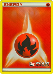 Image of Fire Energy (2011 Play Pokemon Promo) [League & Championship Cards]