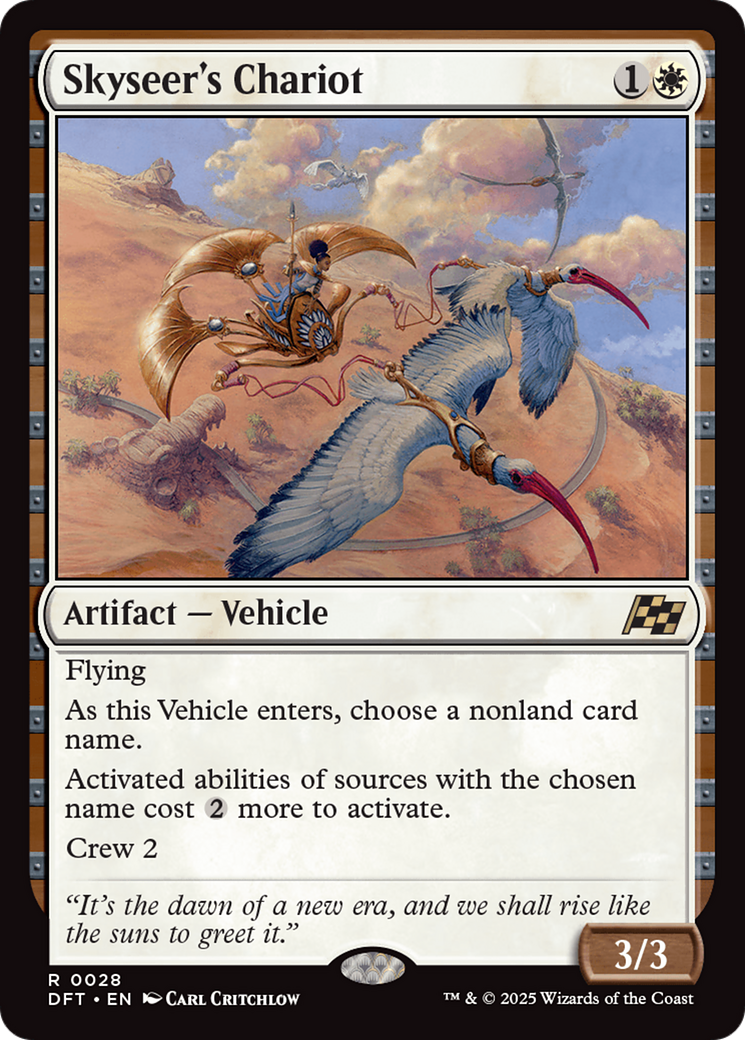 Image of Skyseer's Chariot [Aetherdrift]