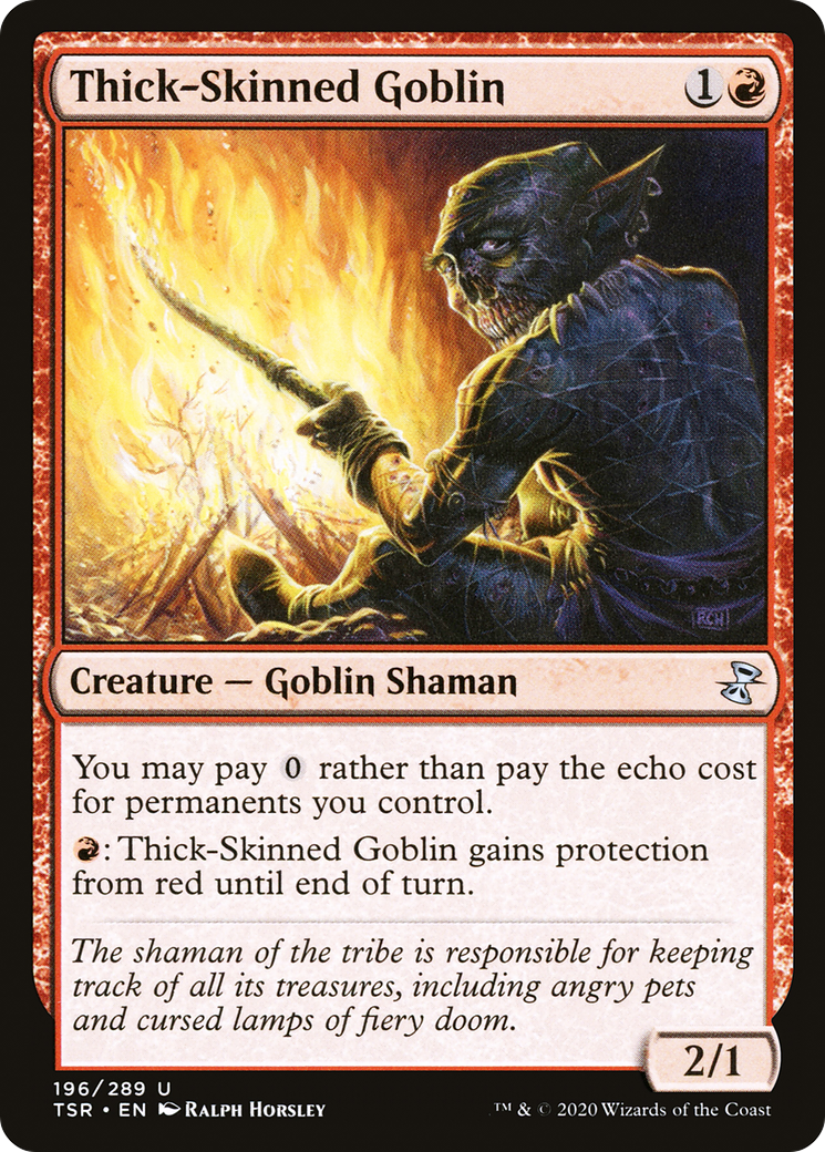 Image of Thick-Skinned Goblin [Time Spiral Remastered]