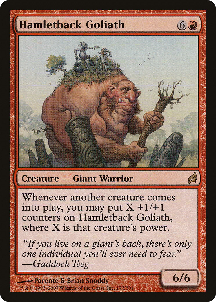 Image of Hamletback Goliath [Lorwyn]