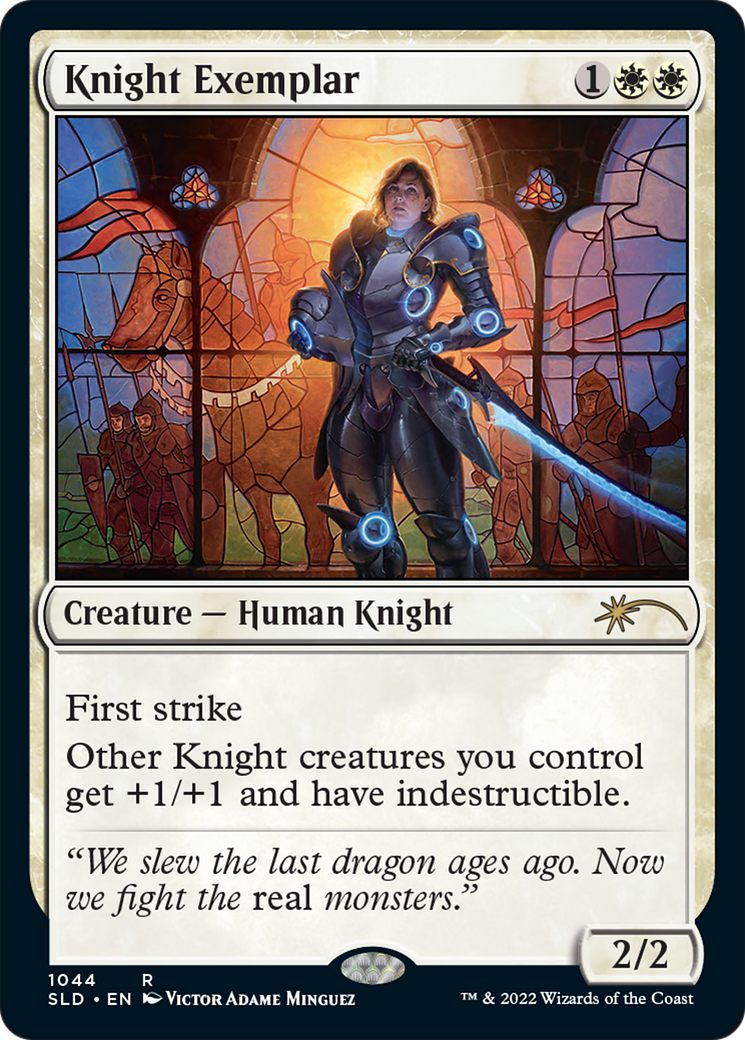 Image of Knight Exemplar (1044) [Secret Lair Drop Series]