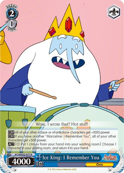 Image of Ice King: I Remember You (AT/WX02-077 R) [Adventure Time]