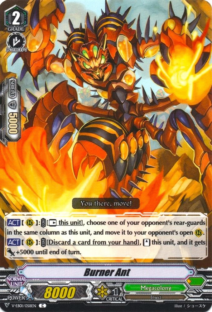 Image of Burner Ant (V-EB01/058EN) [The Destructive Roar]