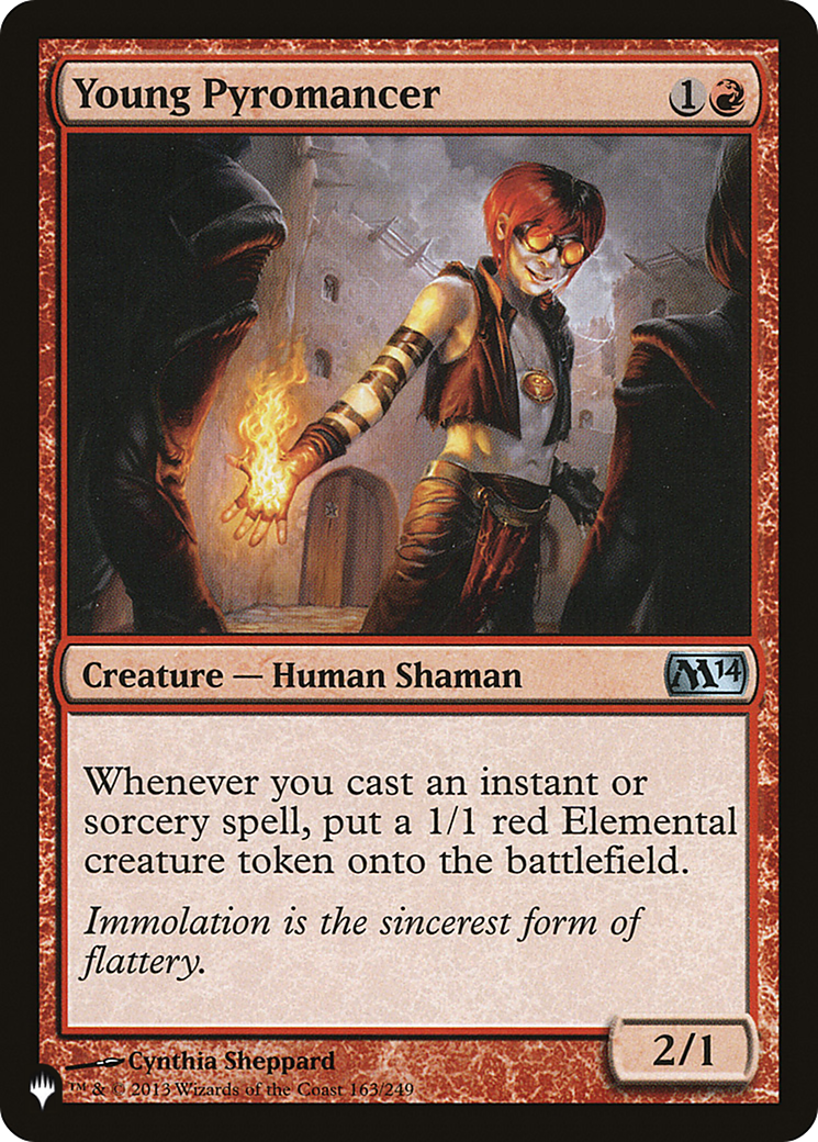 Image of Young Pyromancer [The List]