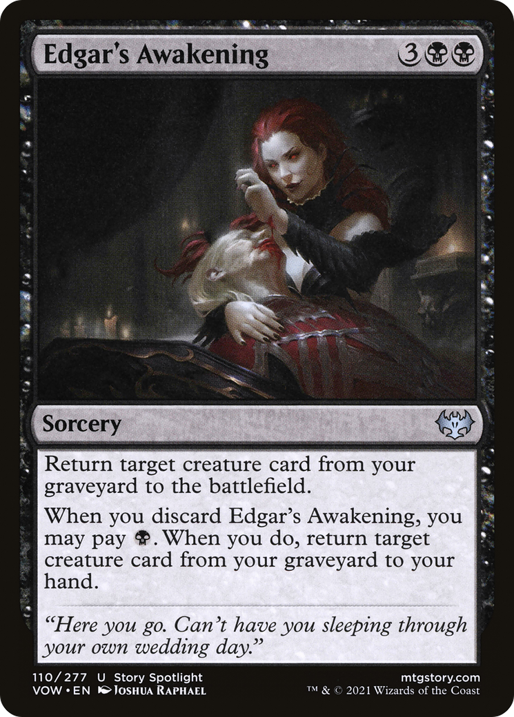 Image of Edgar's Awakening [Innistrad: Crimson Vow]
