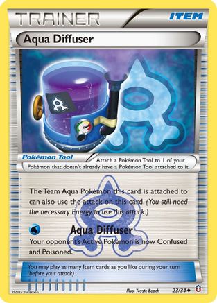 Image of Aqua Diffuser (23/34) [XY: Double Crisis]