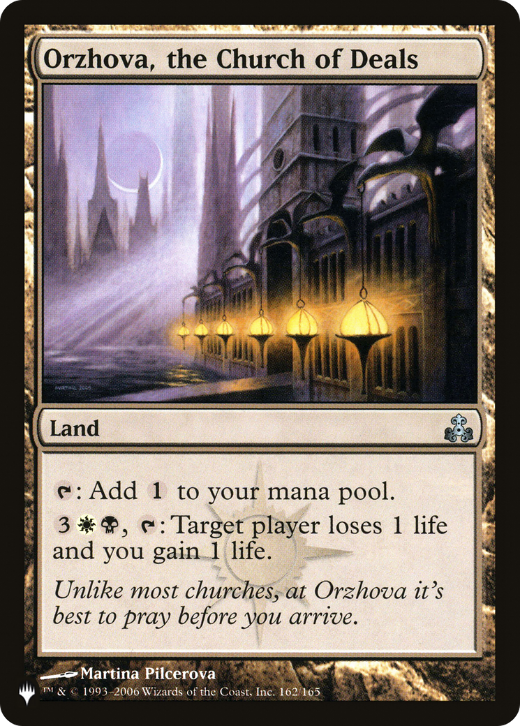 Image of Orzhova, the Church of Deals [The List]
