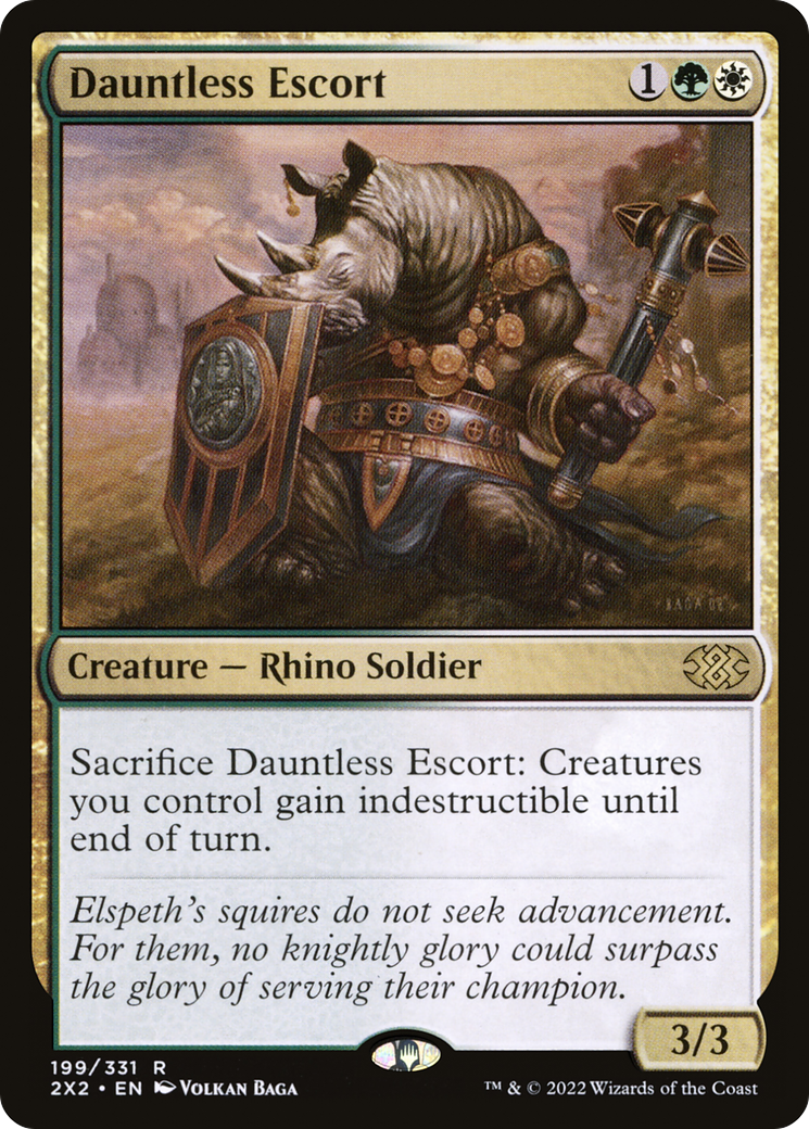 Image of Dauntless Escort [Double Masters 2022]
