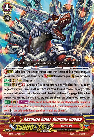 Image of Absolute Ruler, Gluttony Dogma (V-SS09/057EN) [Revival Selection]