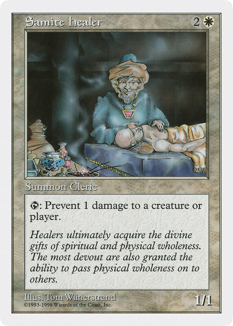 Image of Samite Healer [Anthologies]