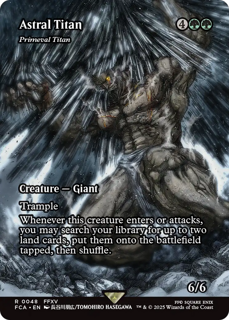 Image of Astral Titan - Primeval Titan (Showcase) [FINAL FANTASY : Through the Ages]